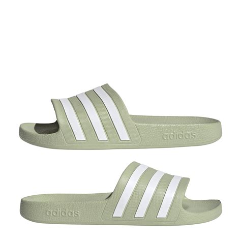 badslippers groen adidas